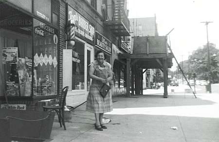 Ruth Silverstein on the south side of Metropolitan Avenue.