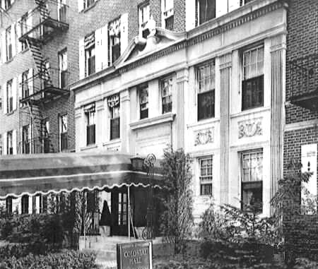 The Colonial Hall Apartments, Union Turnpike just west of Queens Boulevard, Kew Gardens, NY, 1930.