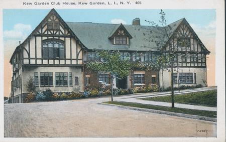 The old Kew Gardens Country Club in Kew Gardens, NY, now the site of the Kew Gardens Cinema.