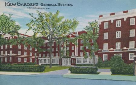 The Kew Gardens General Hospital in Kew Gardens, NY.