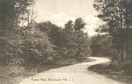 Forest Park in north Richmond Hill, NY cica 1900.