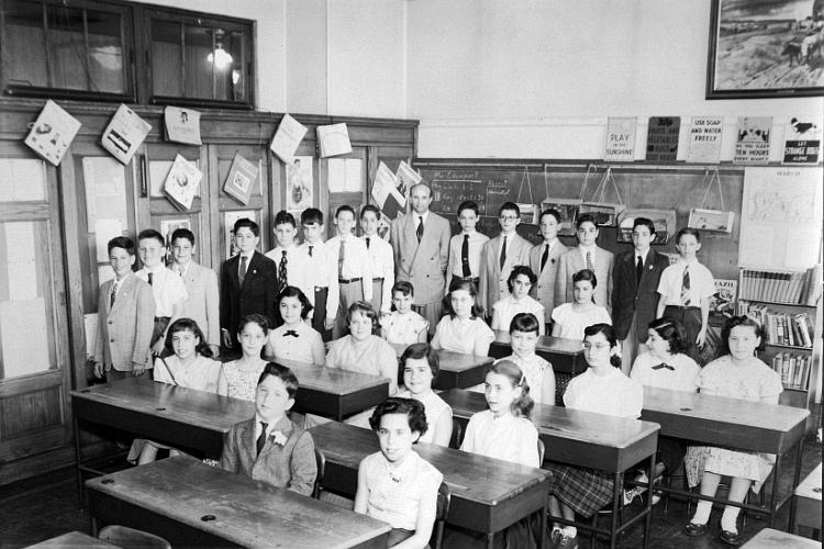 P.S. 99 Grade 6-2 (1954).
