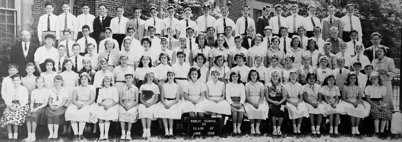 P.S. 99 Grade 6 (1958).