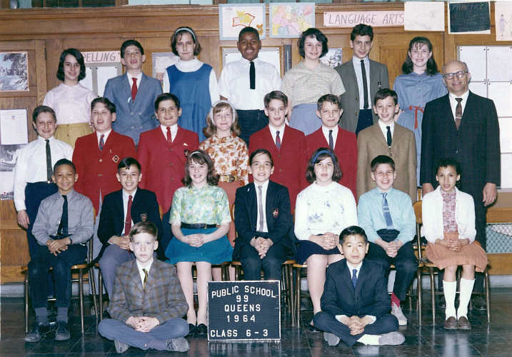 P.S. 99 Grade 6-3 (1964).