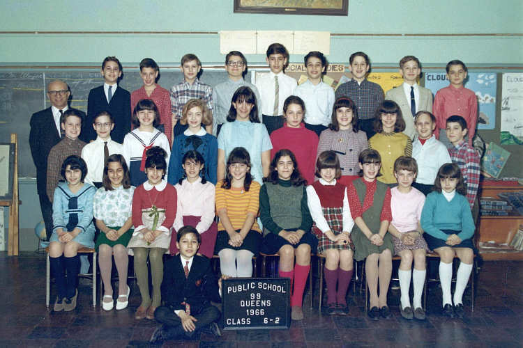 P.S. 99 Grade 6-2 (1966).