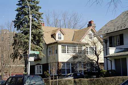 Brevoort Street at Cuthbert Road, Kew Gardens, NY.