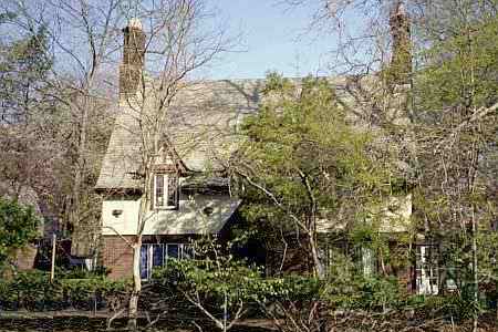 Audley Street at the corner of Grenfell Street in Kew Gardens, NY.