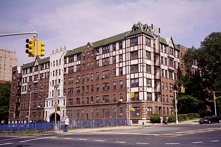 The Kew Terrace Apartments, Union Turnpike at Park Lane, Kew Gardens, NY, 2002.