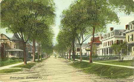 Beech Street (120th Street) looking north to Division Avenue (84th Avenue) in Richmond Hill, NY.